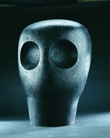 Große Maske, 1994, Holz, H:&nbsp;56&nbsp;cm Leipzig, Gerhard-Kurt-Müller-Stiftung