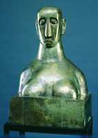 Femme, 2004/2004, Messing, H:&nbsp;64&nbsp;cm (mit Sockel) Leipzig, Gerhard-Kurt-Müller-Stiftung