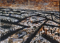 Zu Barbusse XLII, 2002/03, Feder/Ölpastell/Aquarell, 24,9&nbsp;x&nbsp;34,8&nbsp;cm, Gerhard-Kurt-Müller-Stiftung